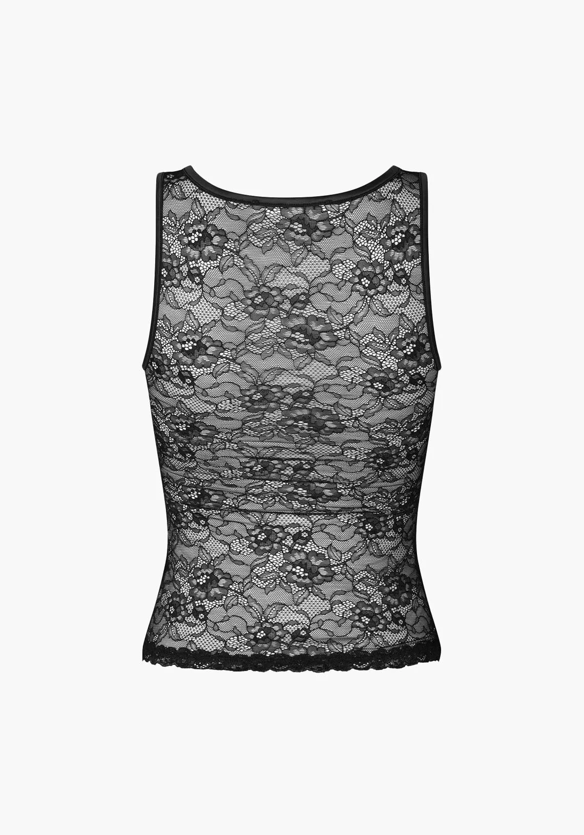 AMANZA TANK TOP BLACK