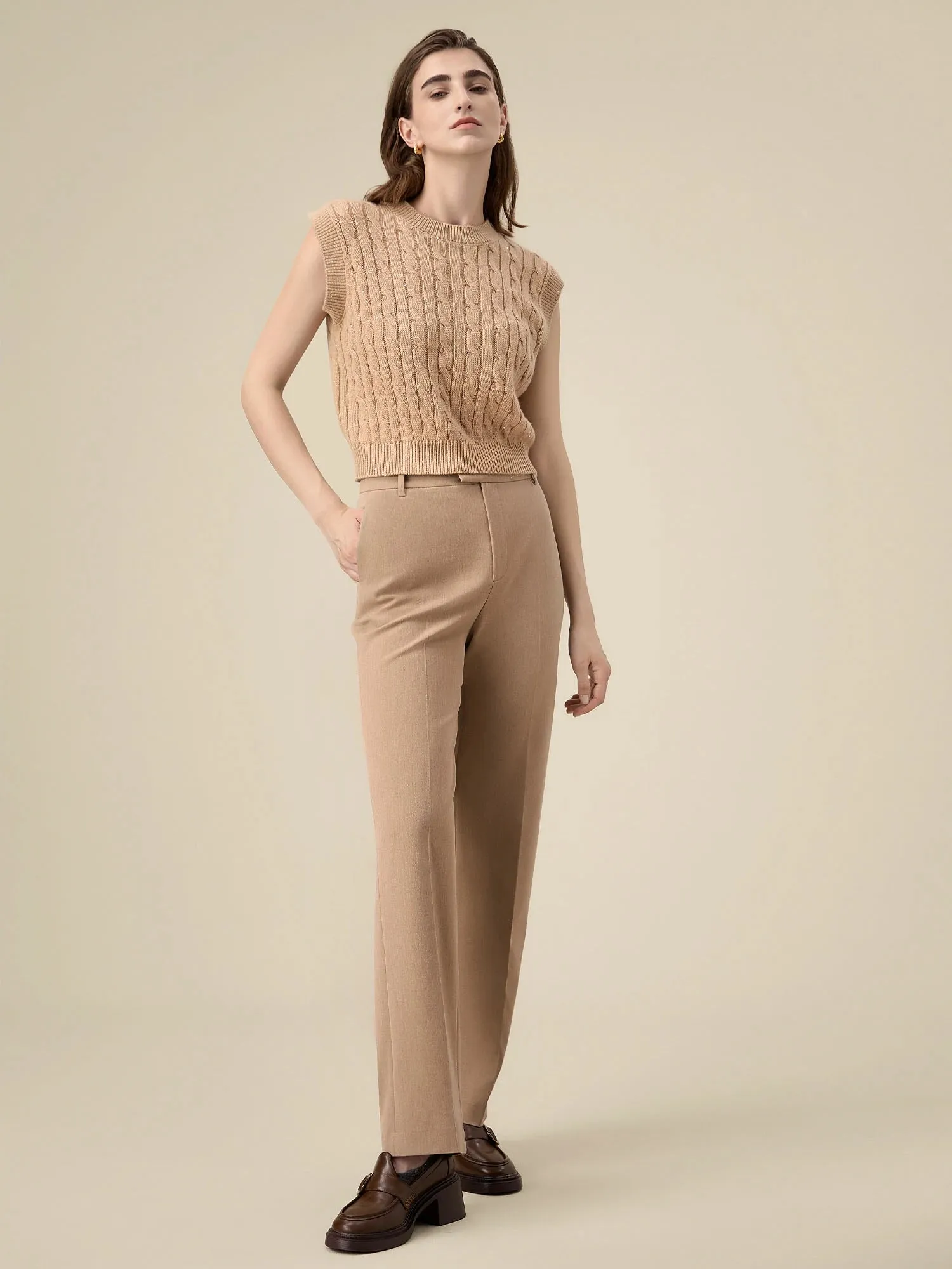 Amoretu Women's Classic Straight Pants