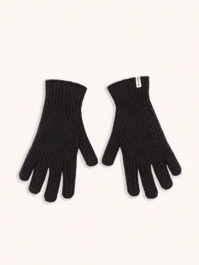 Braemar Gloves in Navy Lambswool