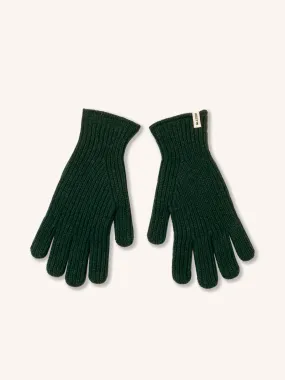 Braemar Gloves in Pine Lambswool