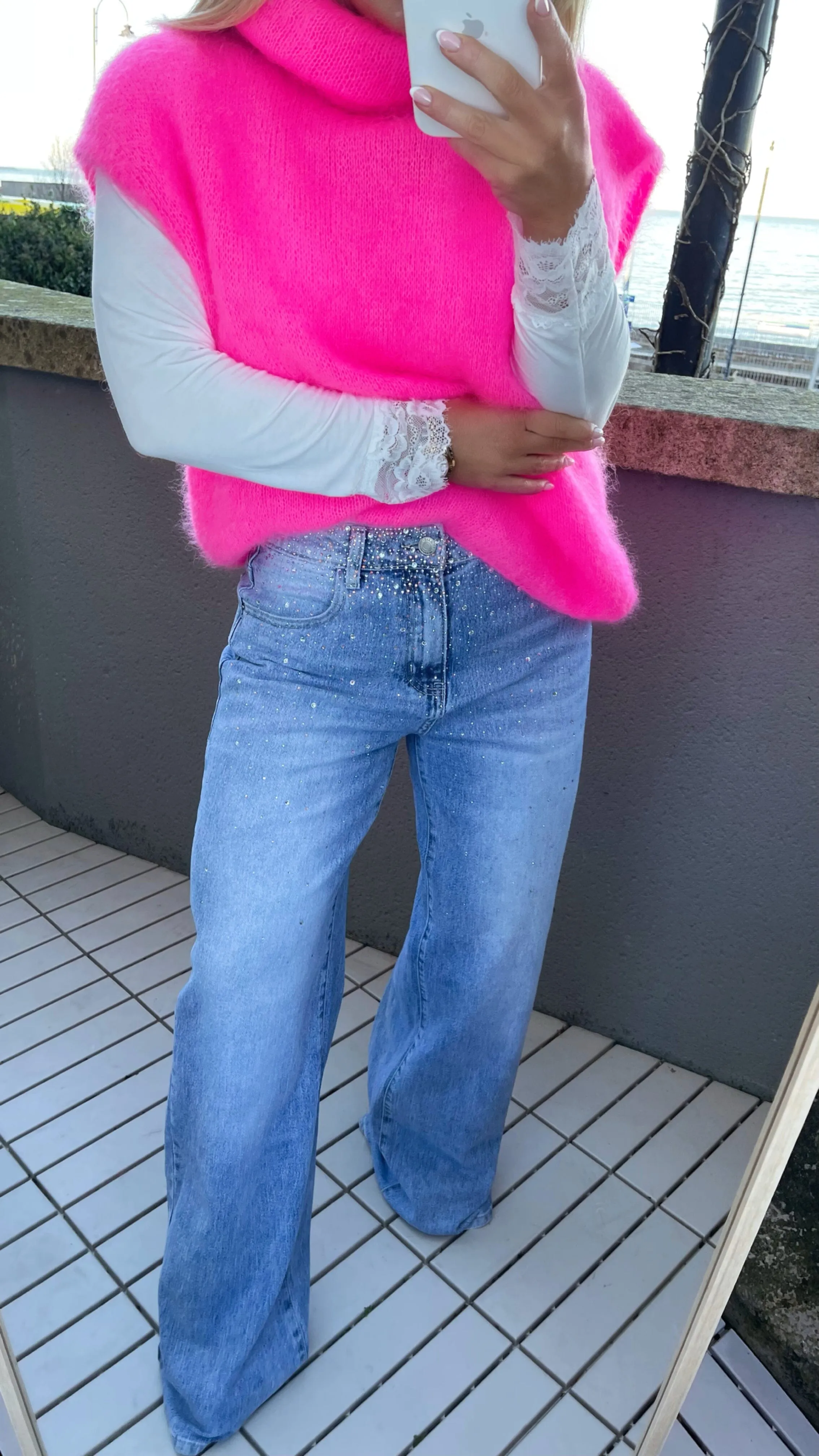 CALLIE SOFT MOHAIR TANK