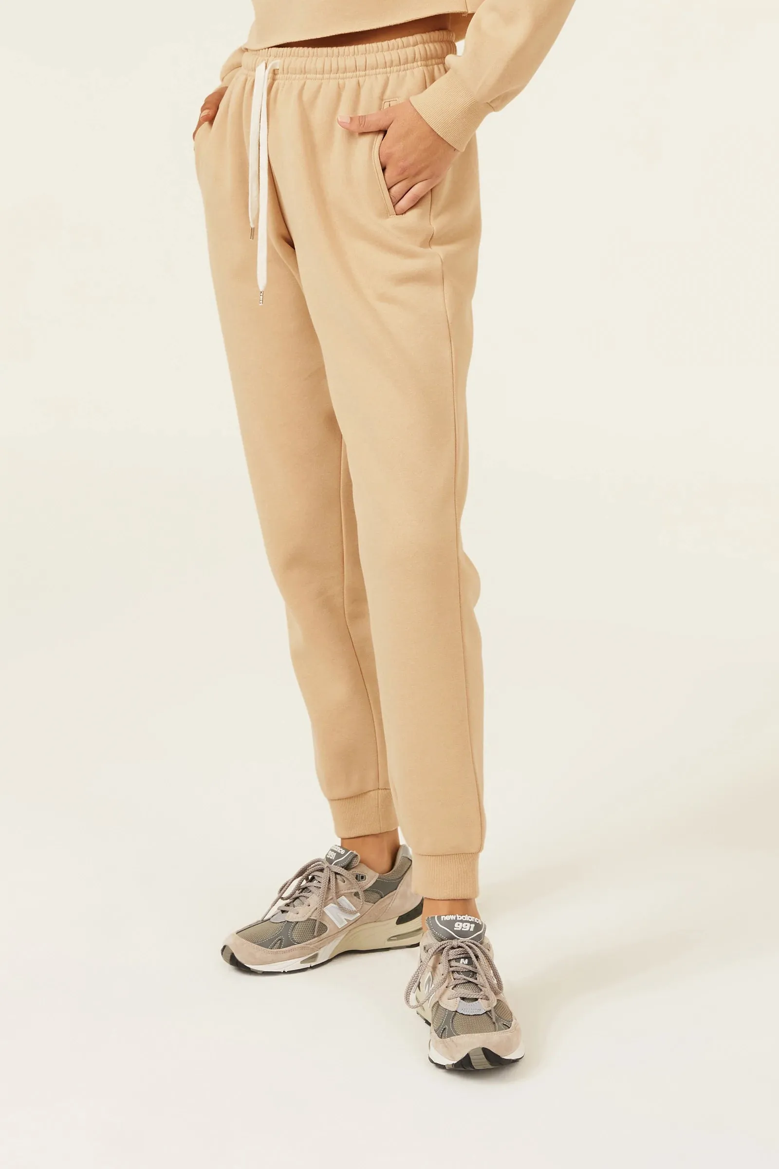 Carter Classic Trackpant- Sand