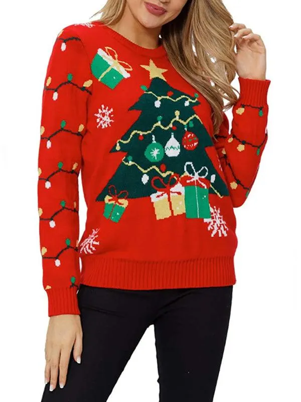 Chic Christmas Sweater for Fashion-Forward Women