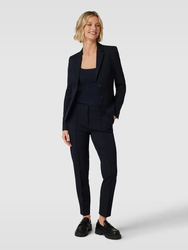 Christian Berg Blazer with Piped Pockets, Navy