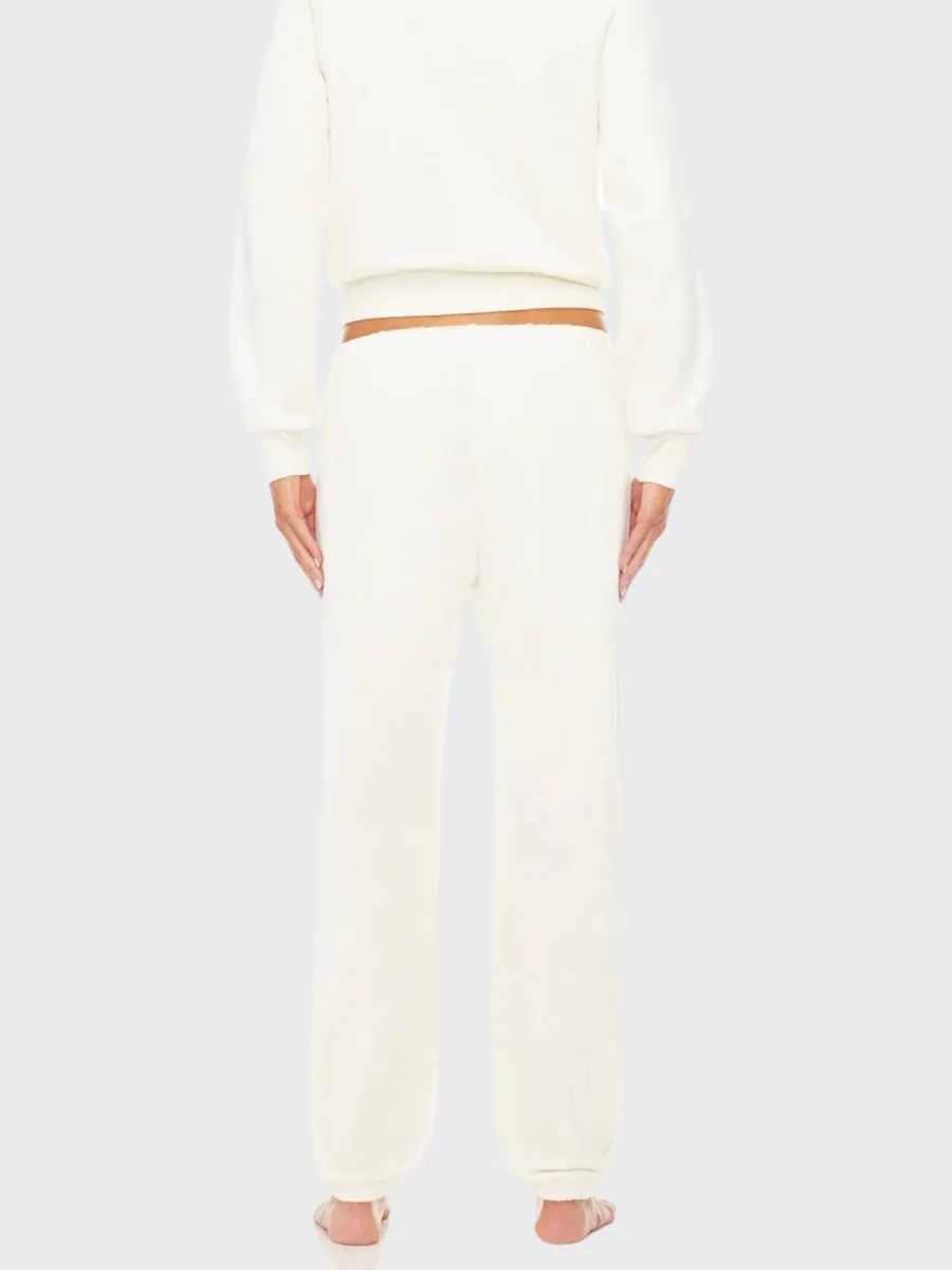 CLASSIC SWEATPANT - cream