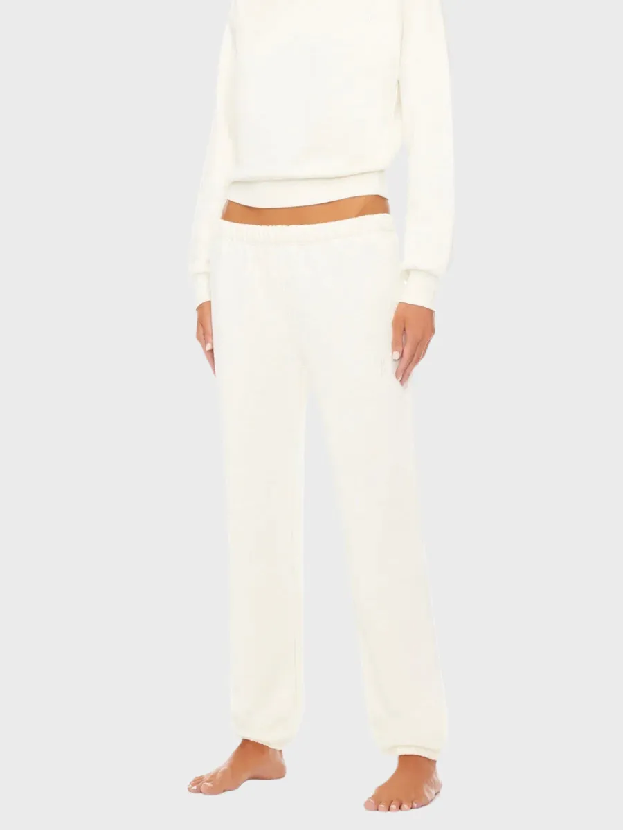 CLASSIC SWEATPANT - cream