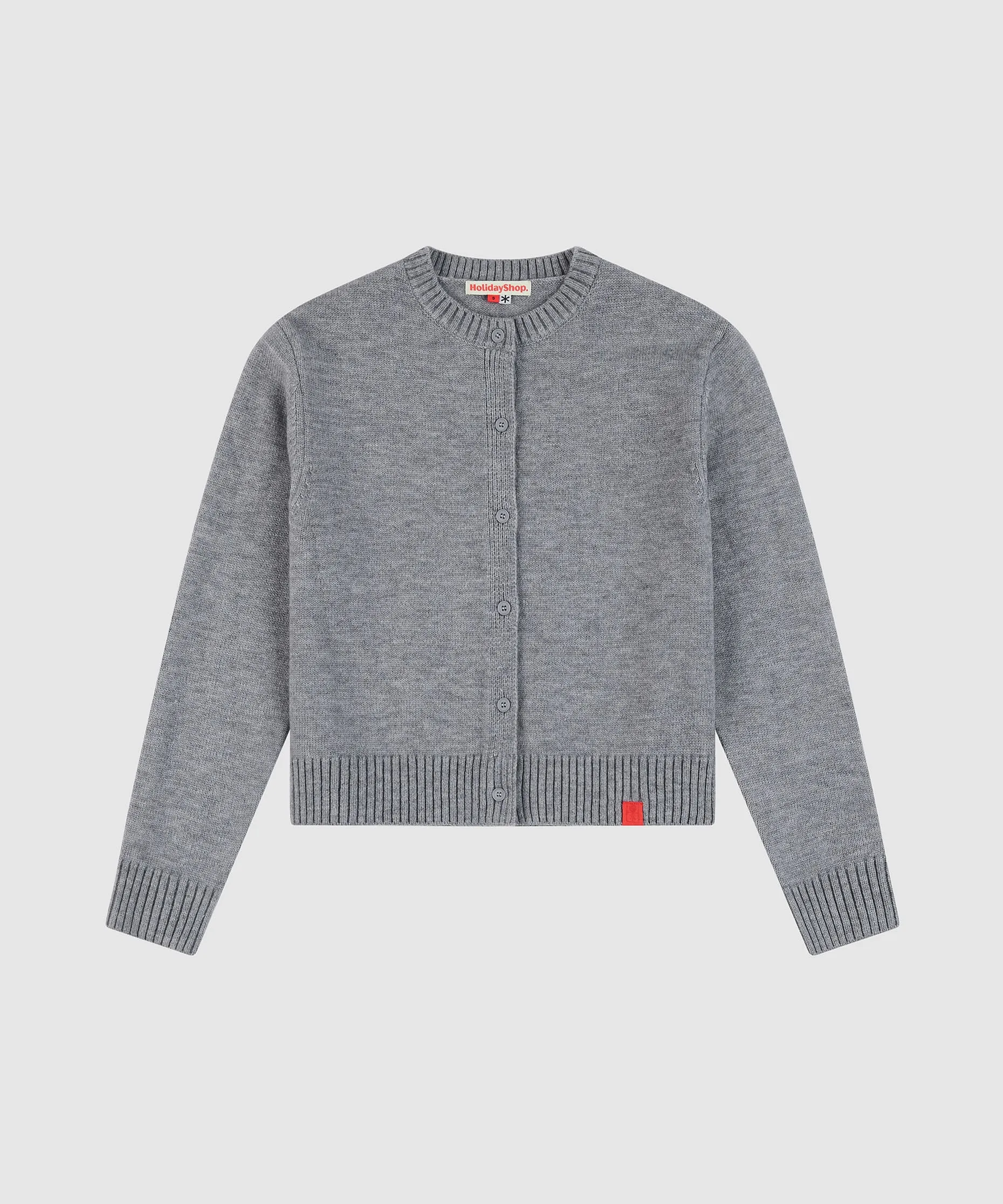 Crew Neck Cardigan
