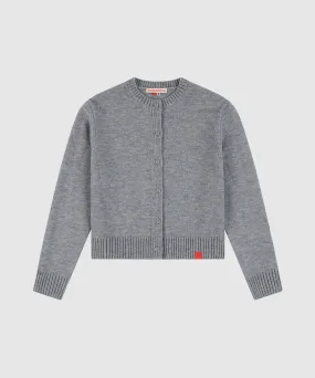 Crew Neck Cardigan
