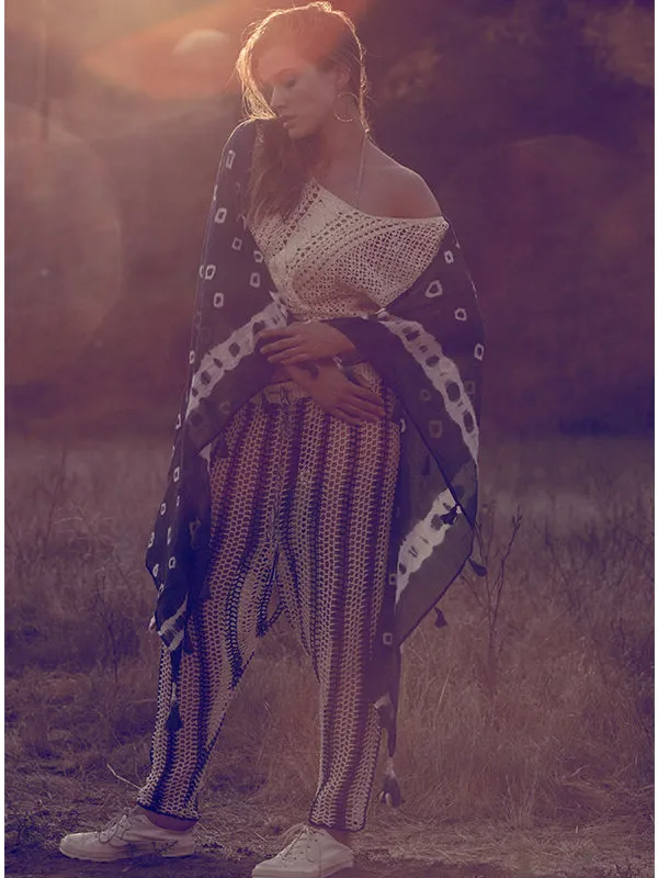 Crochet Classic Sailor Harem Pants