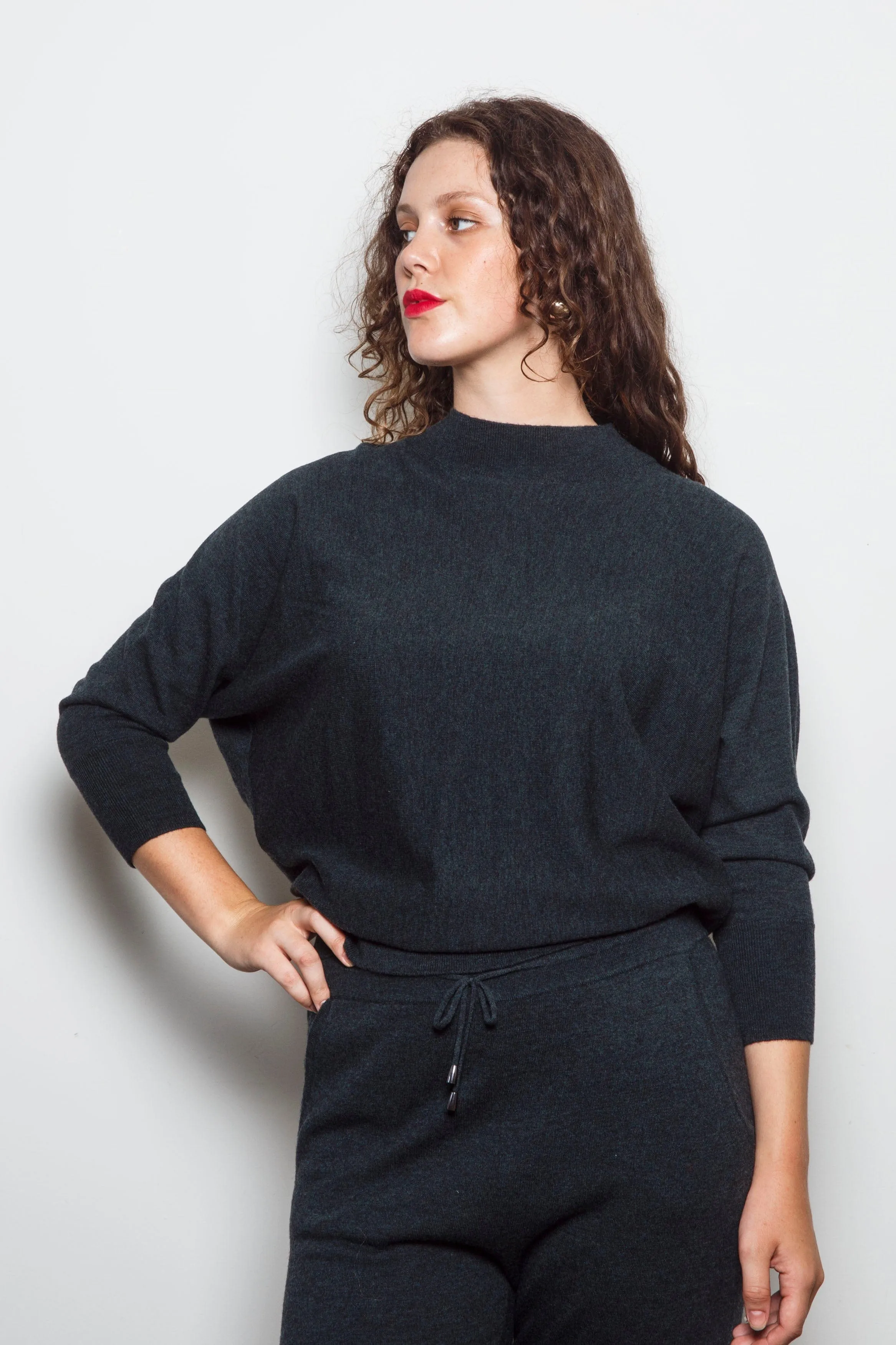 Dalston Harper Sweater Forest