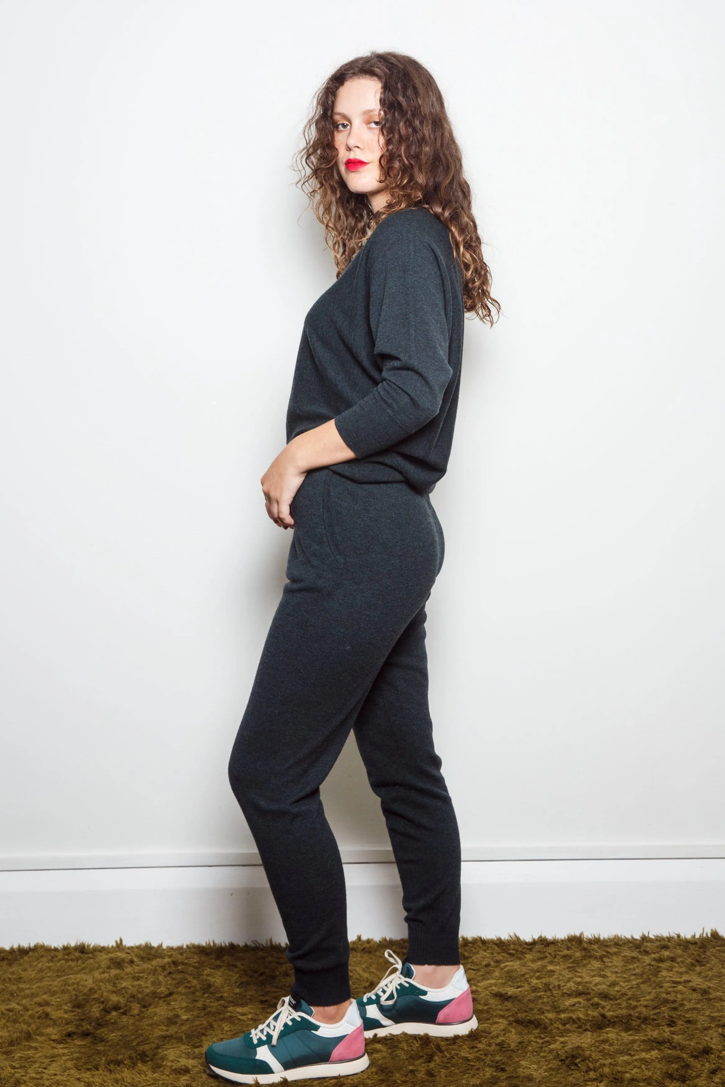 Dalston Harper Sweater Forest