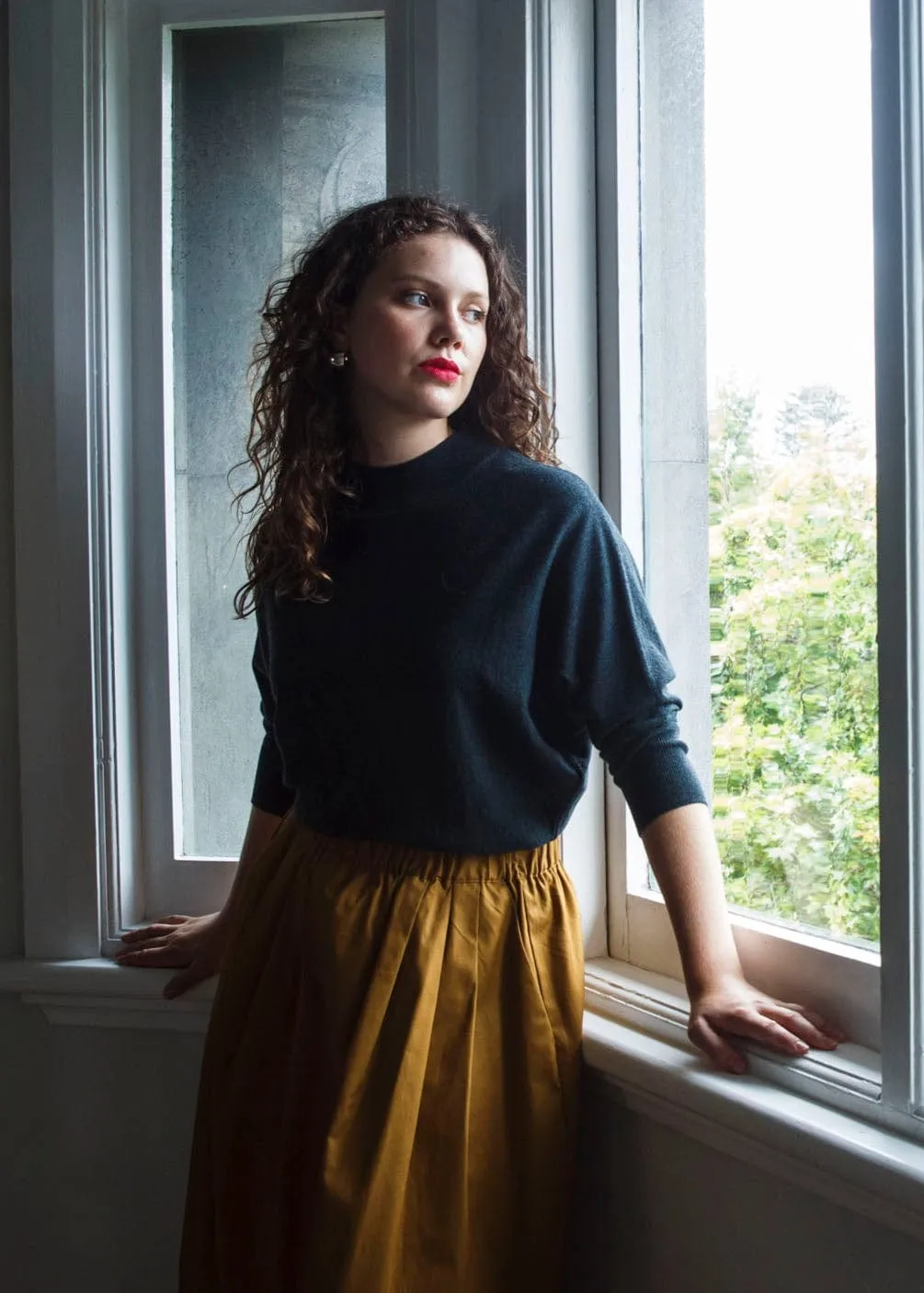 Dalston Harper Sweater Forest