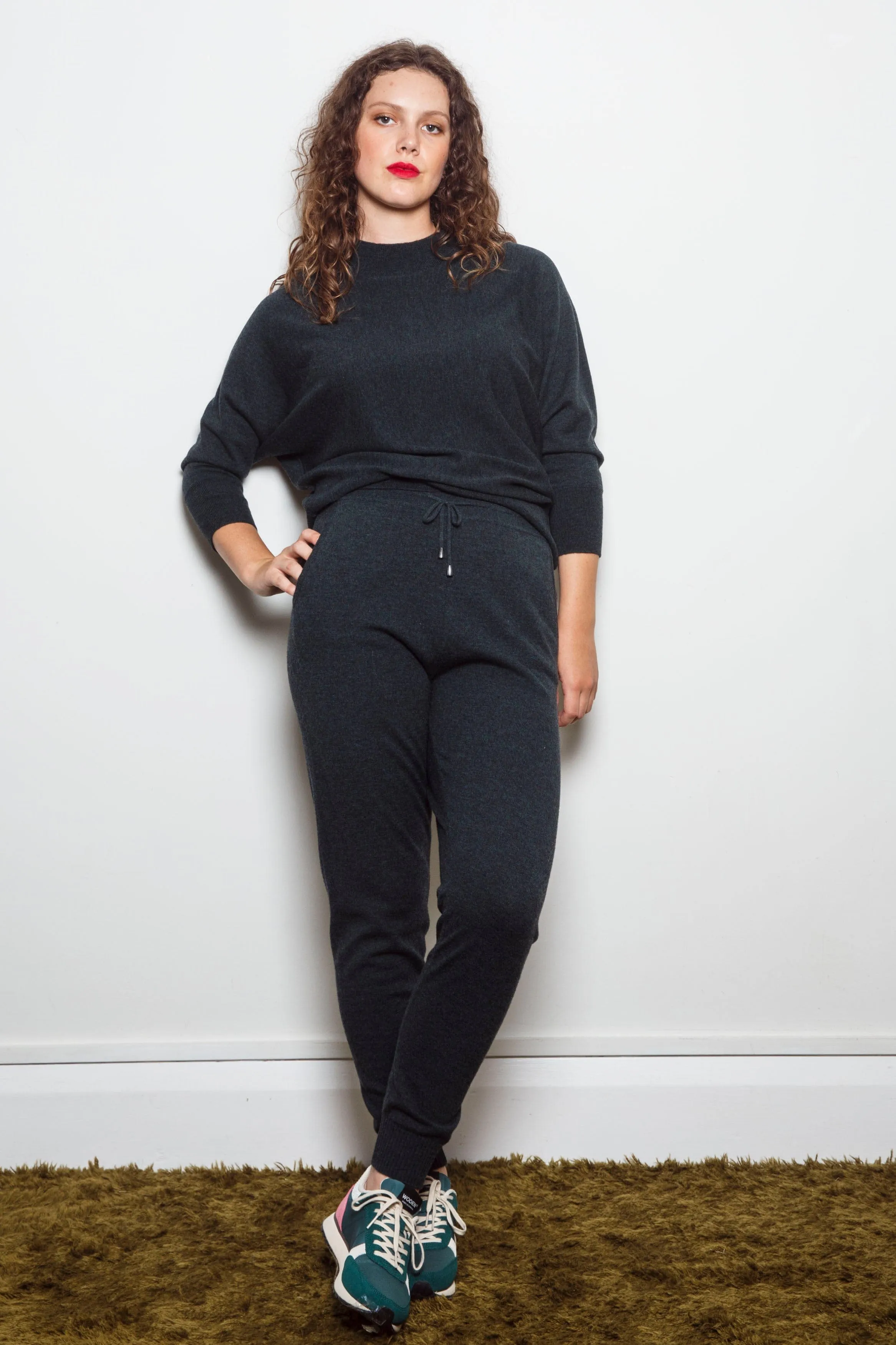 Dalston Harper Sweater Forest