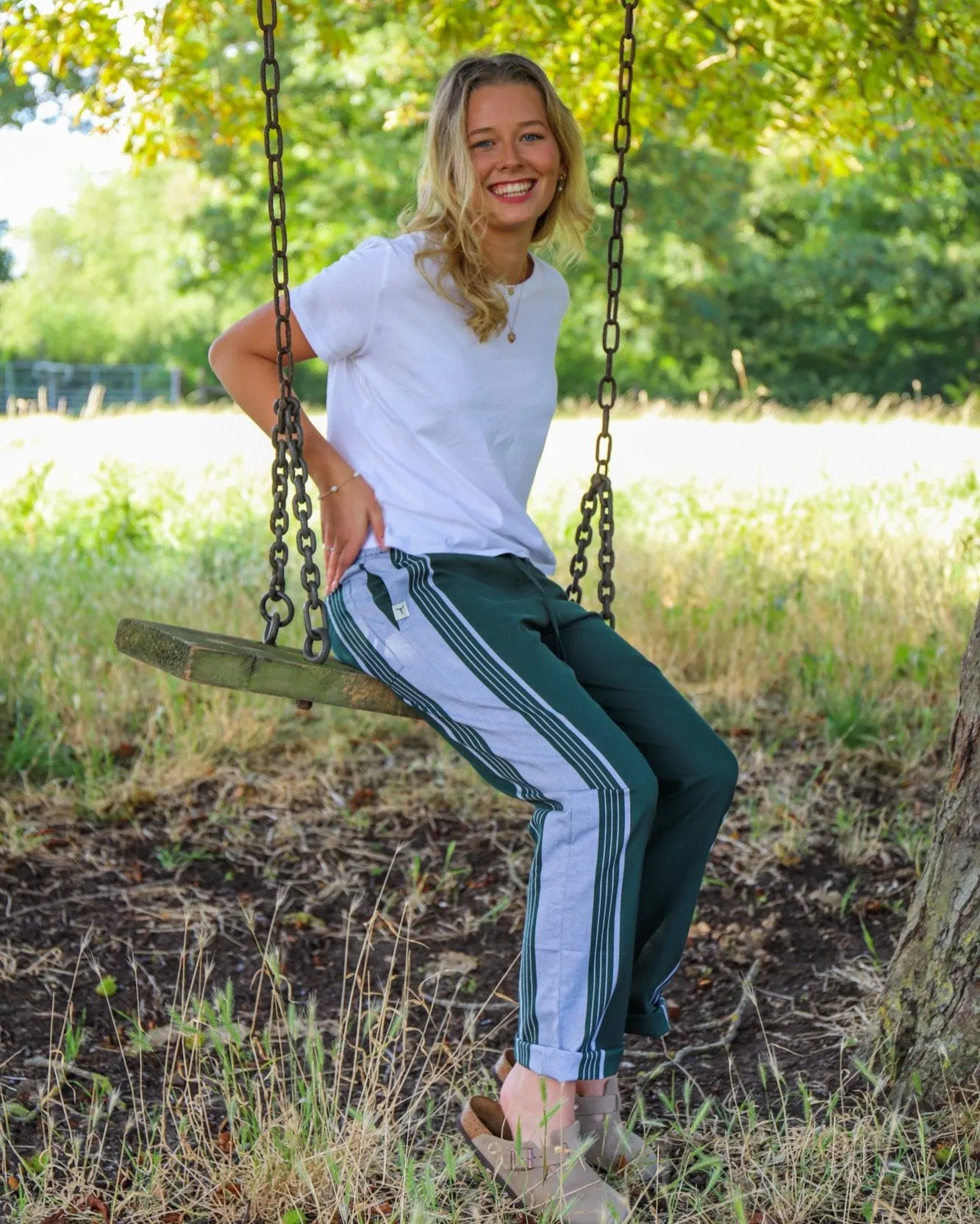 Dark Green Classic Lounge Pants