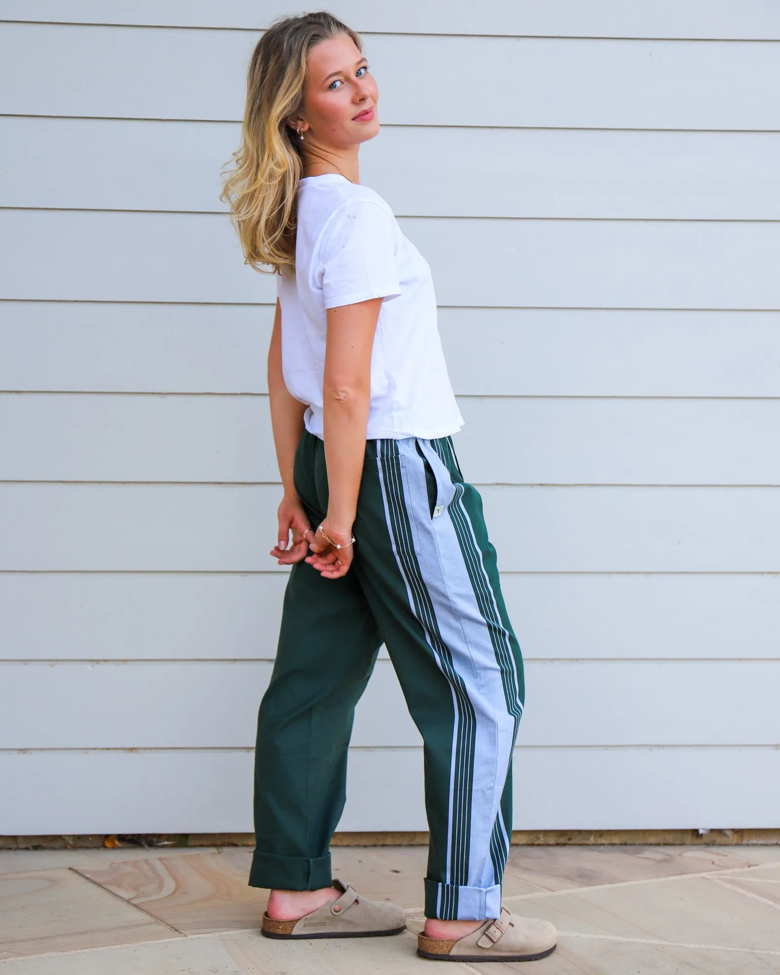 Dark Green Classic Lounge Pants