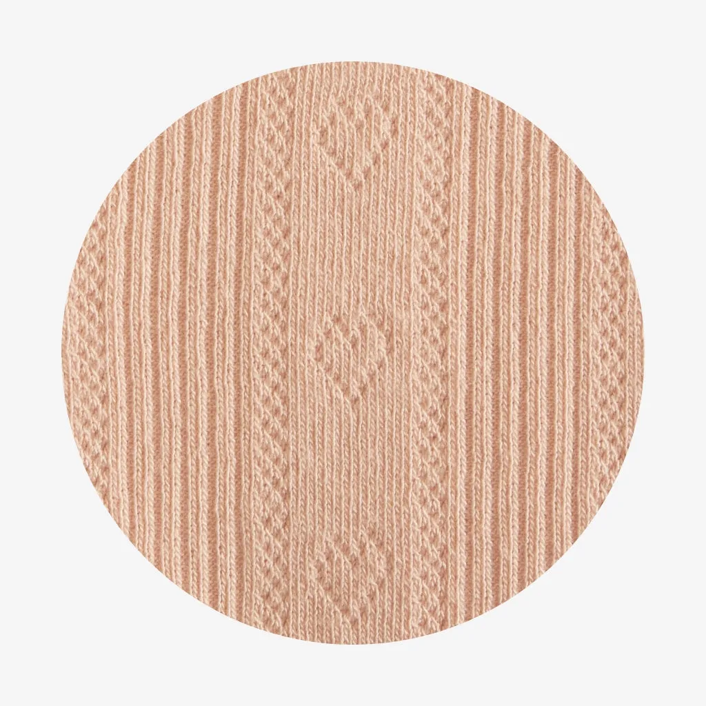 Dusty Blush Pointelle Leggings