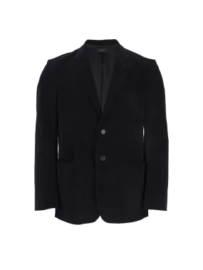 elbow patch corduroy blazer