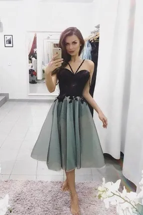 Elegant Black Cocktail Dresses Homecoming Dresses Party Dresses
