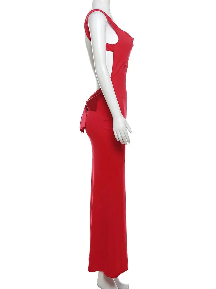 Elegant Mermaid Backless Gown - Evening Dress