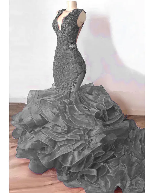 Elegant Royal Blue Prom/ Evening / Party Dress/ gown