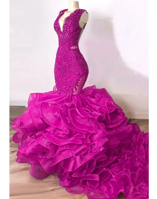 Elegant Royal Blue Prom/ Evening / Party Dress/ gown