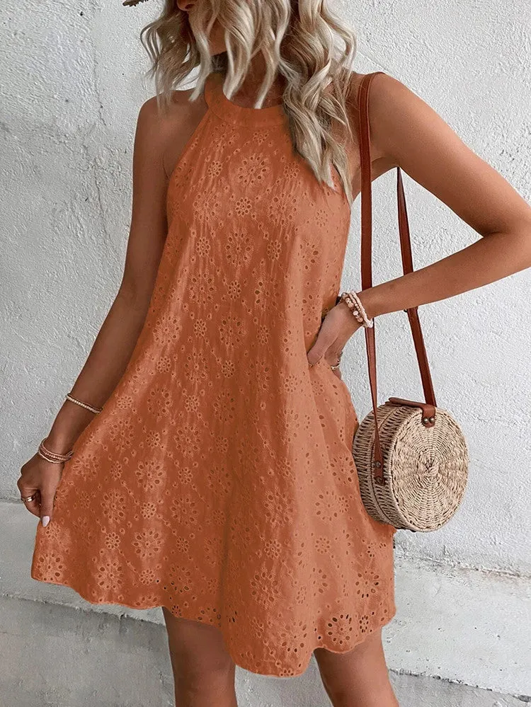Elegant Sleeveless Sheath Dress