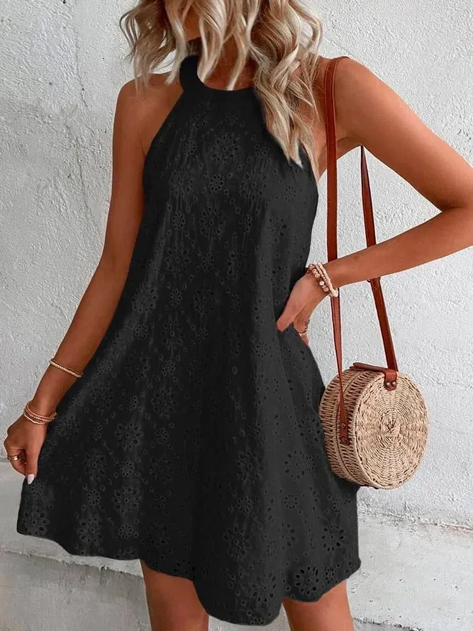 Elegant Sleeveless Sheath Dress