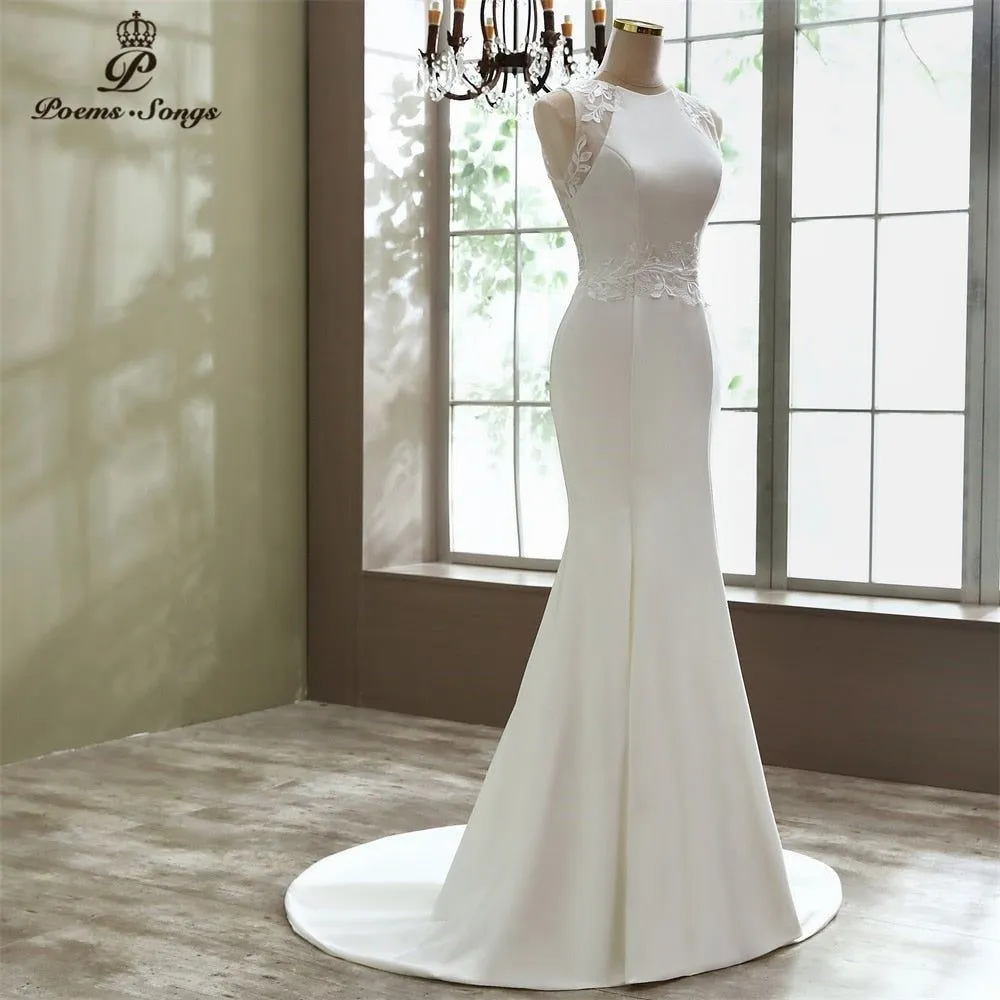 Elysse Elegant Mermaid Style Wedding Dress