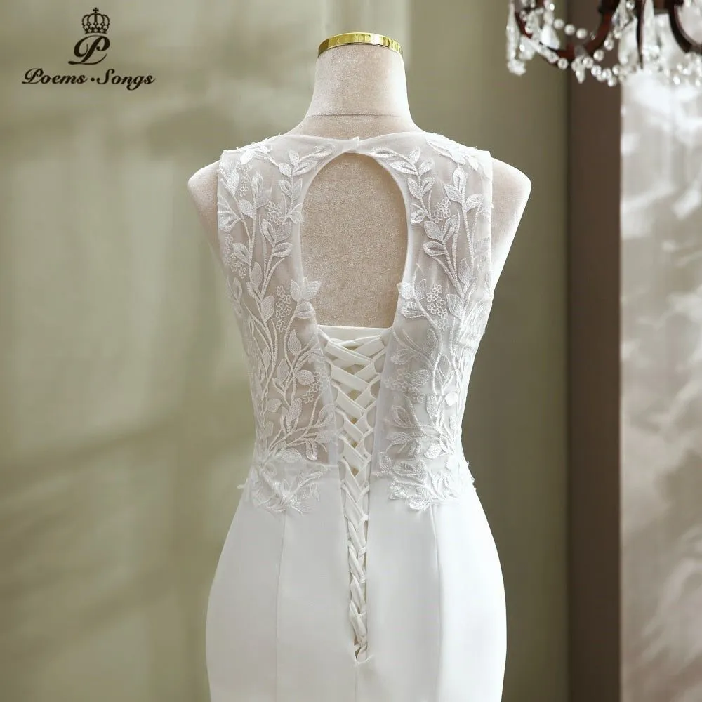 Elysse Elegant Mermaid Style Wedding Dress