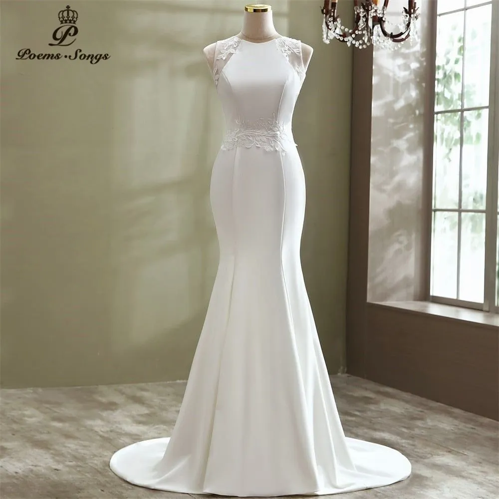 Elysse Elegant Mermaid Style Wedding Dress