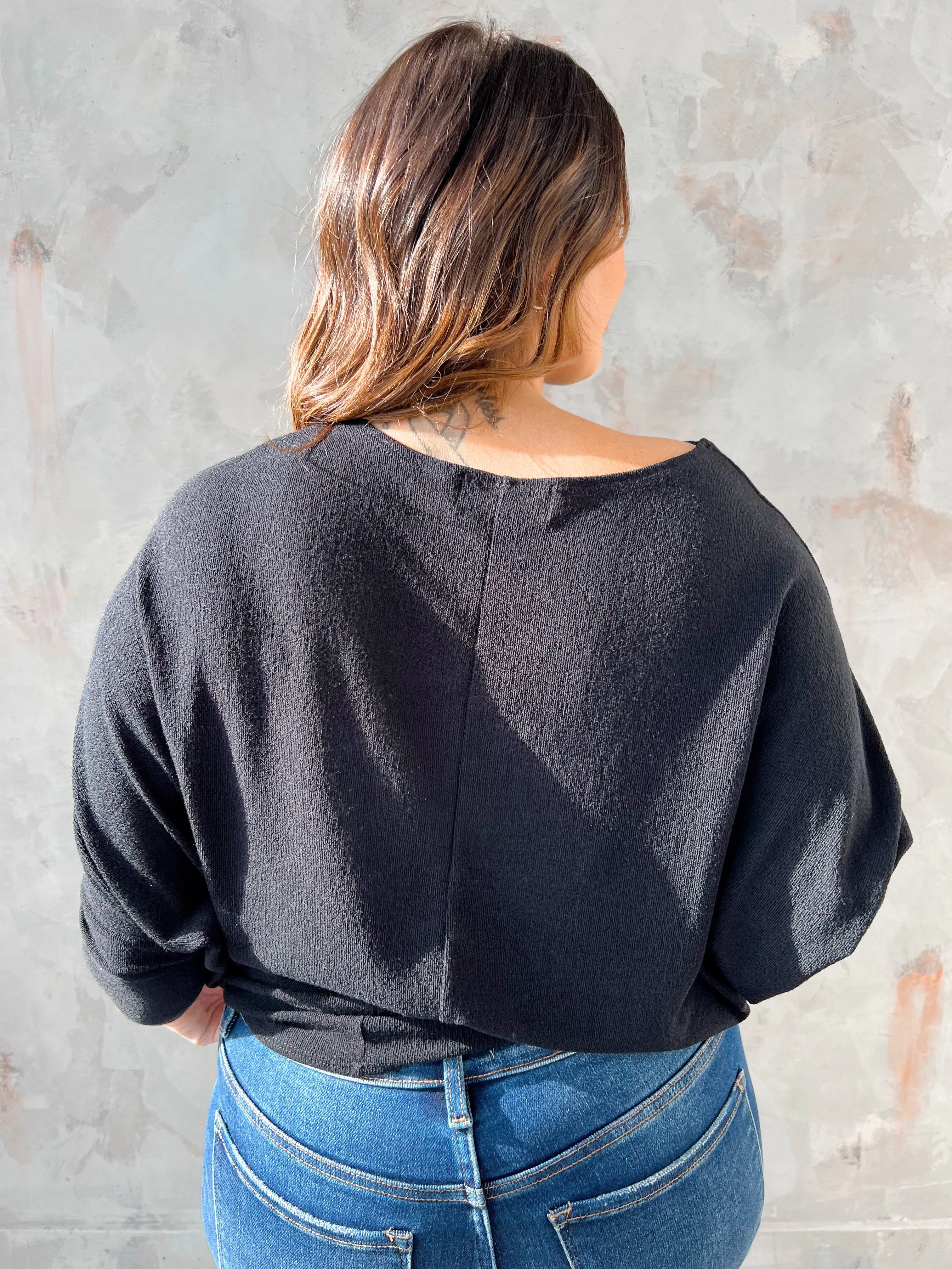Favorite Comfy Tunic - BLACK