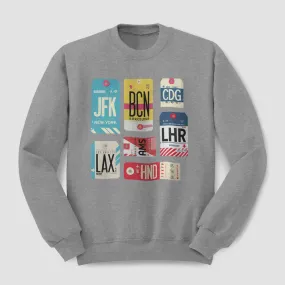 Flight Tags - Sweatshirt