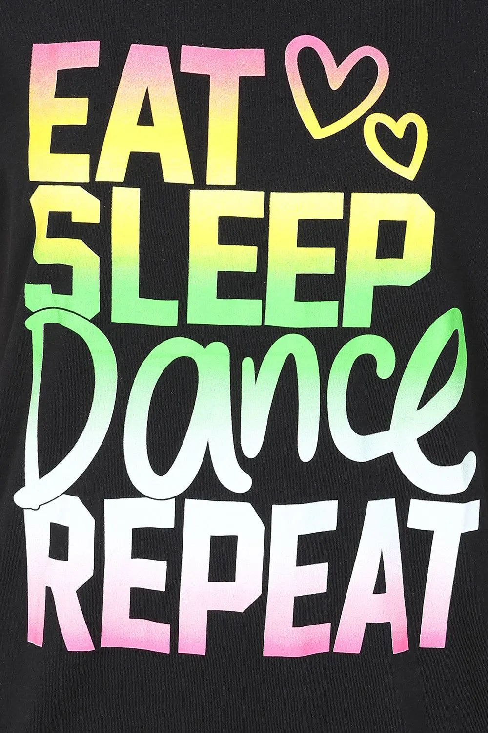 Girls Eat Sleep Dance Short Pyjamas