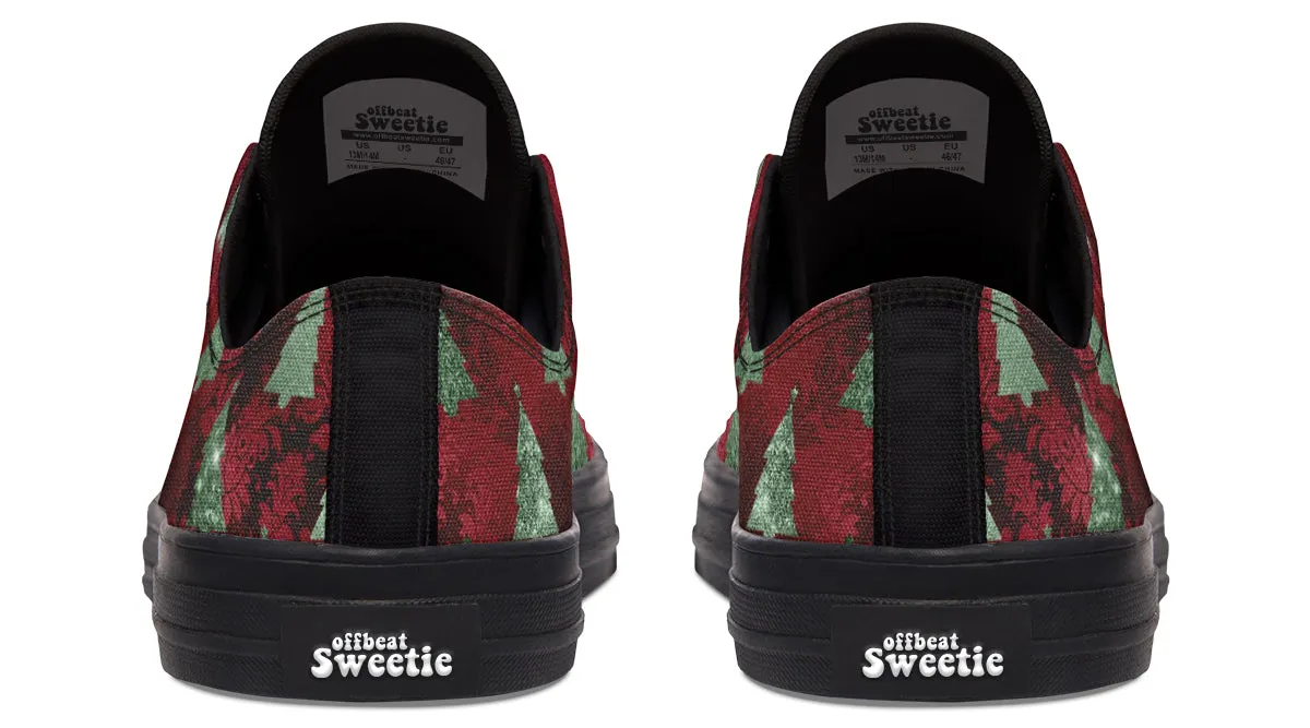 Glam Christmas Low Tops