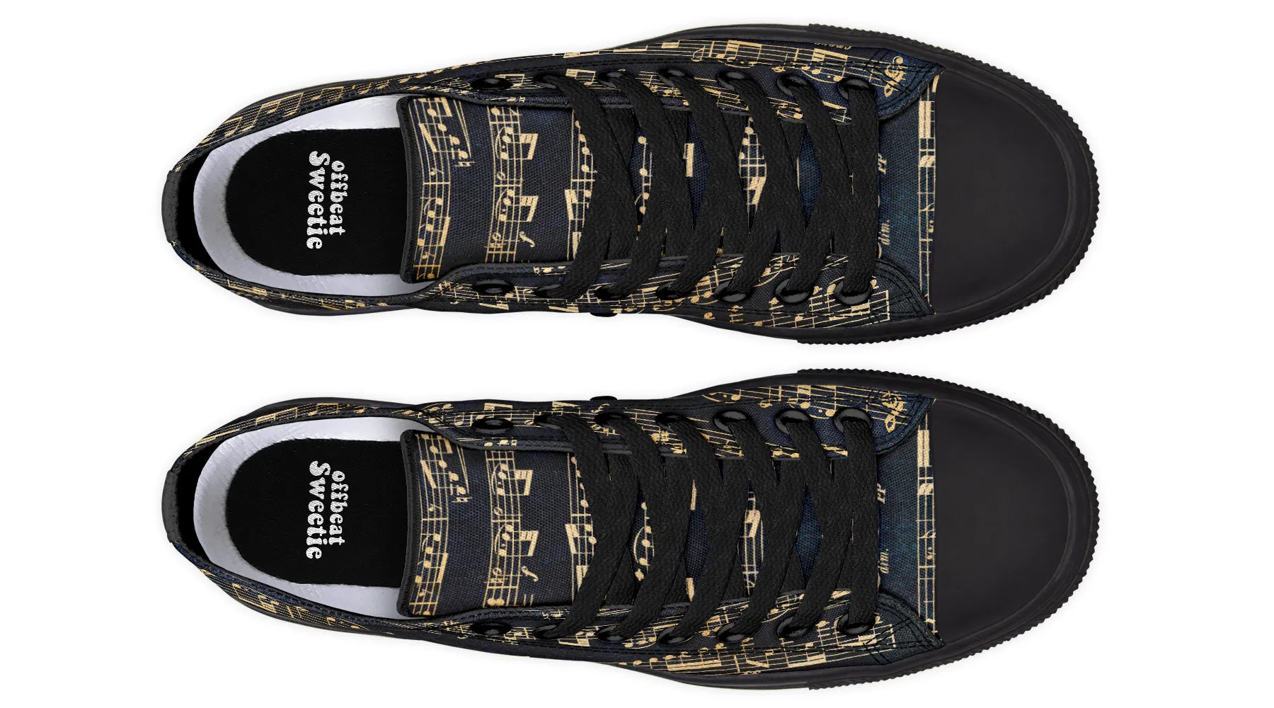 Golden Music Low Tops