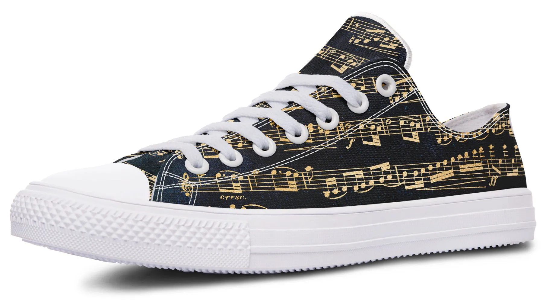 Golden Music Low Tops
