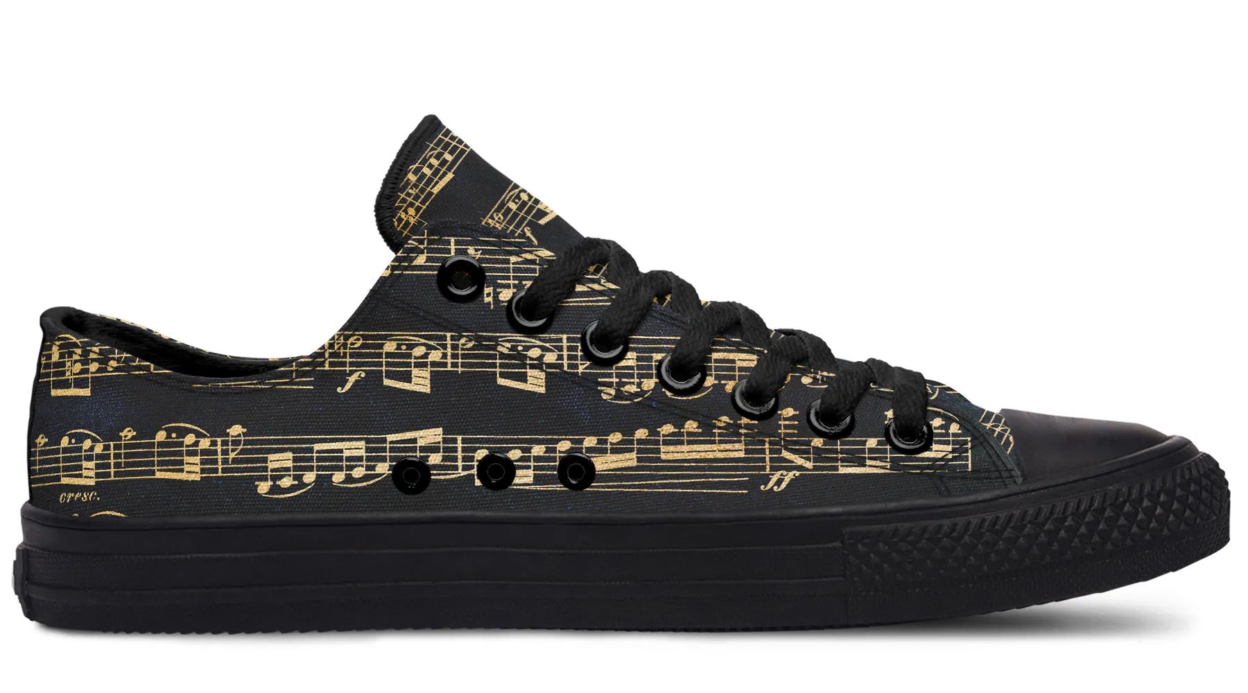 Golden Music Low Tops