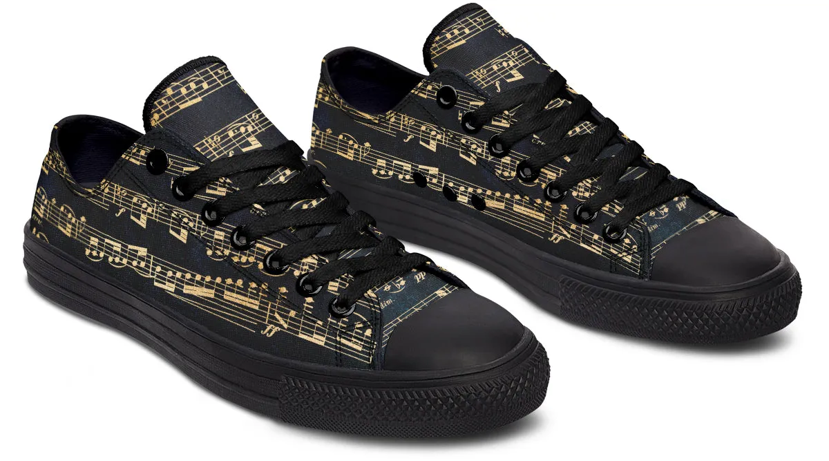 Golden Music Low Tops