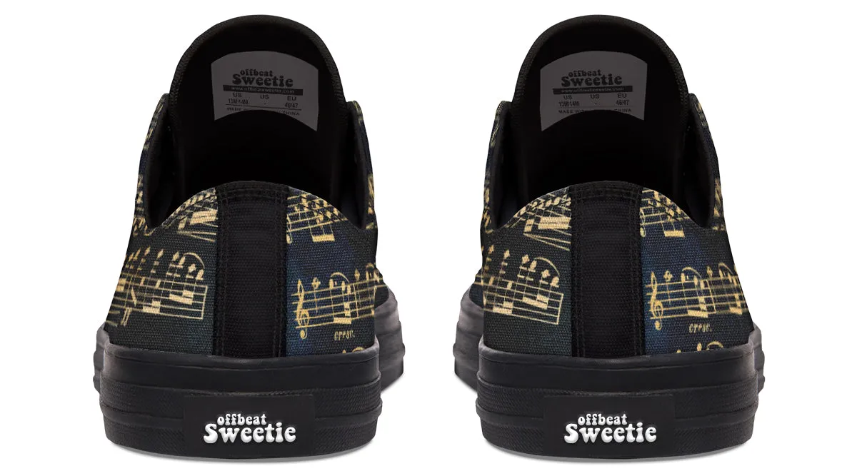Golden Music Low Tops