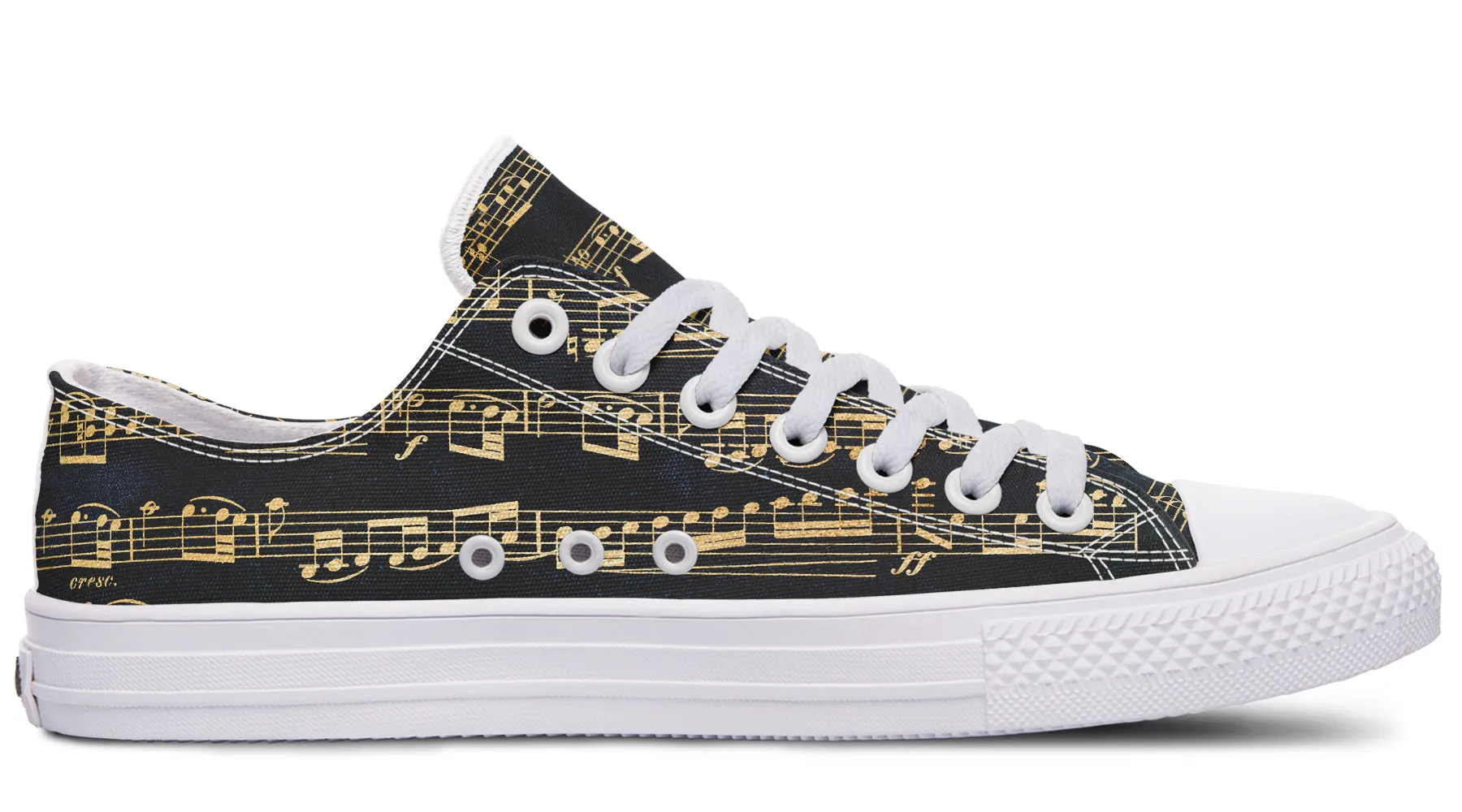 Golden Music Low Tops