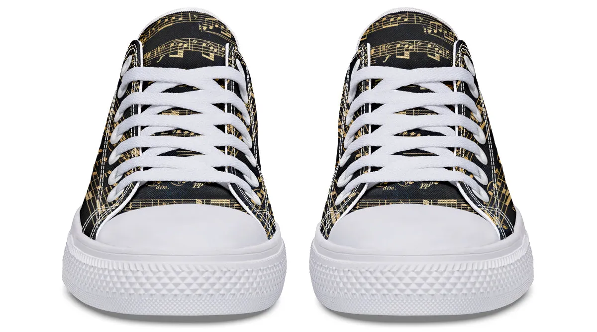 Golden Music Low Tops