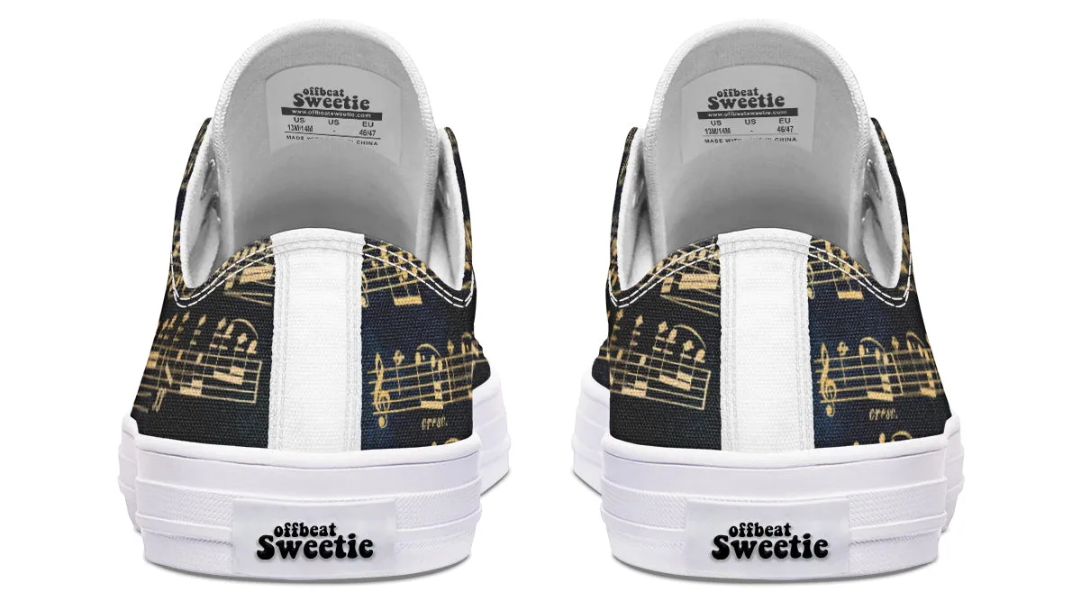 Golden Music Low Tops