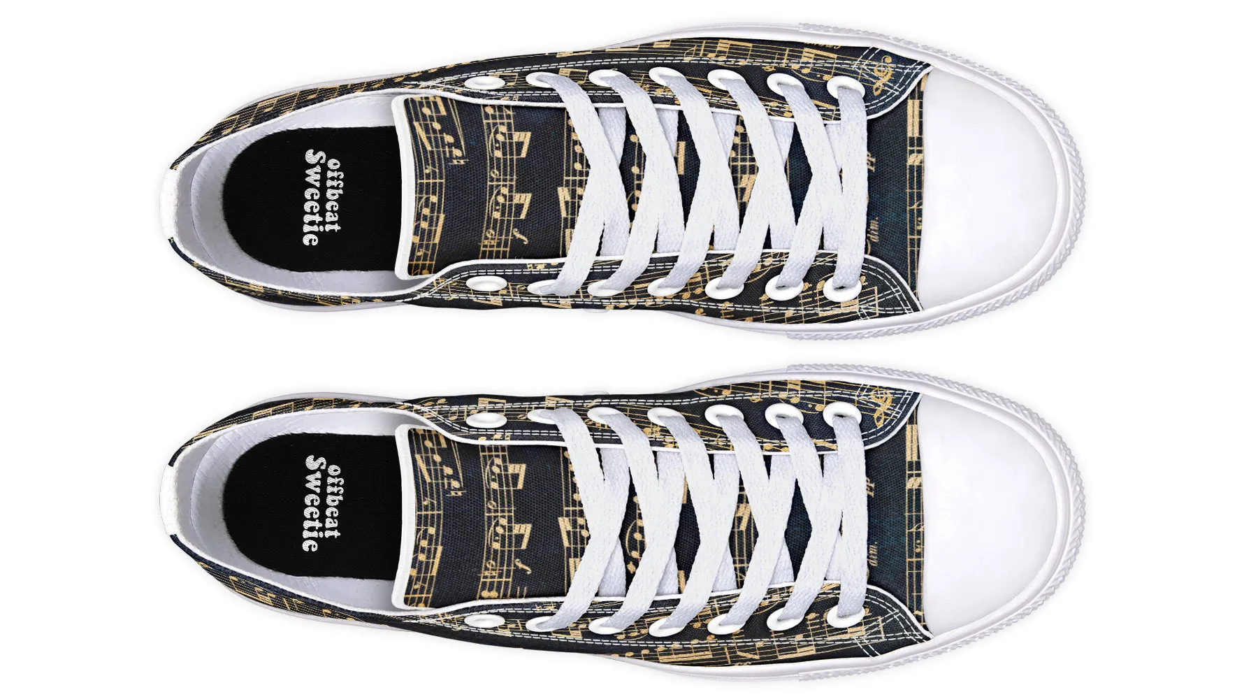 Golden Music Low Tops