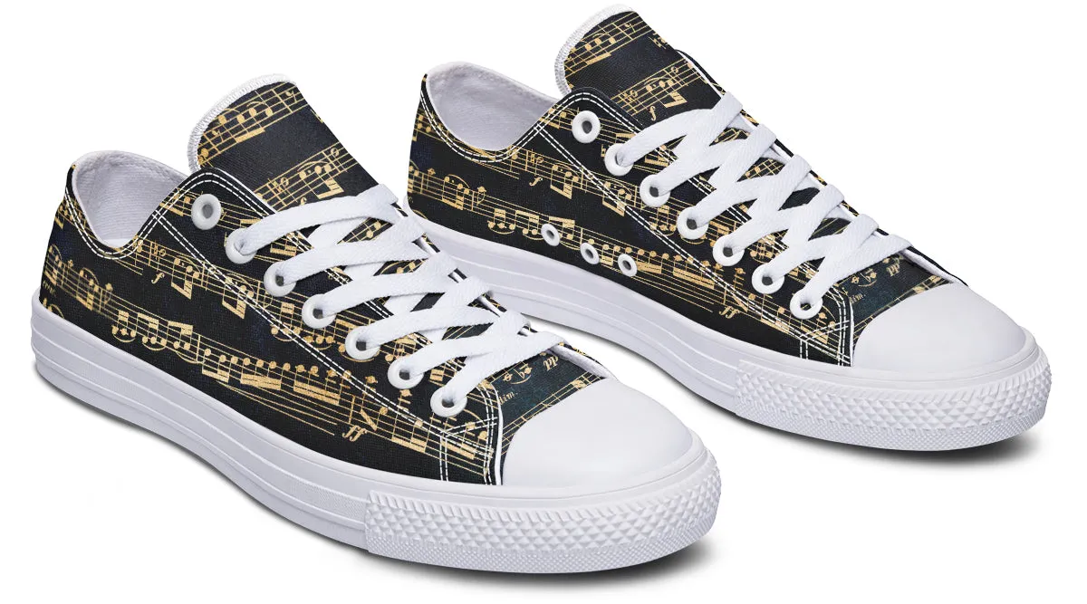 Golden Music Low Tops