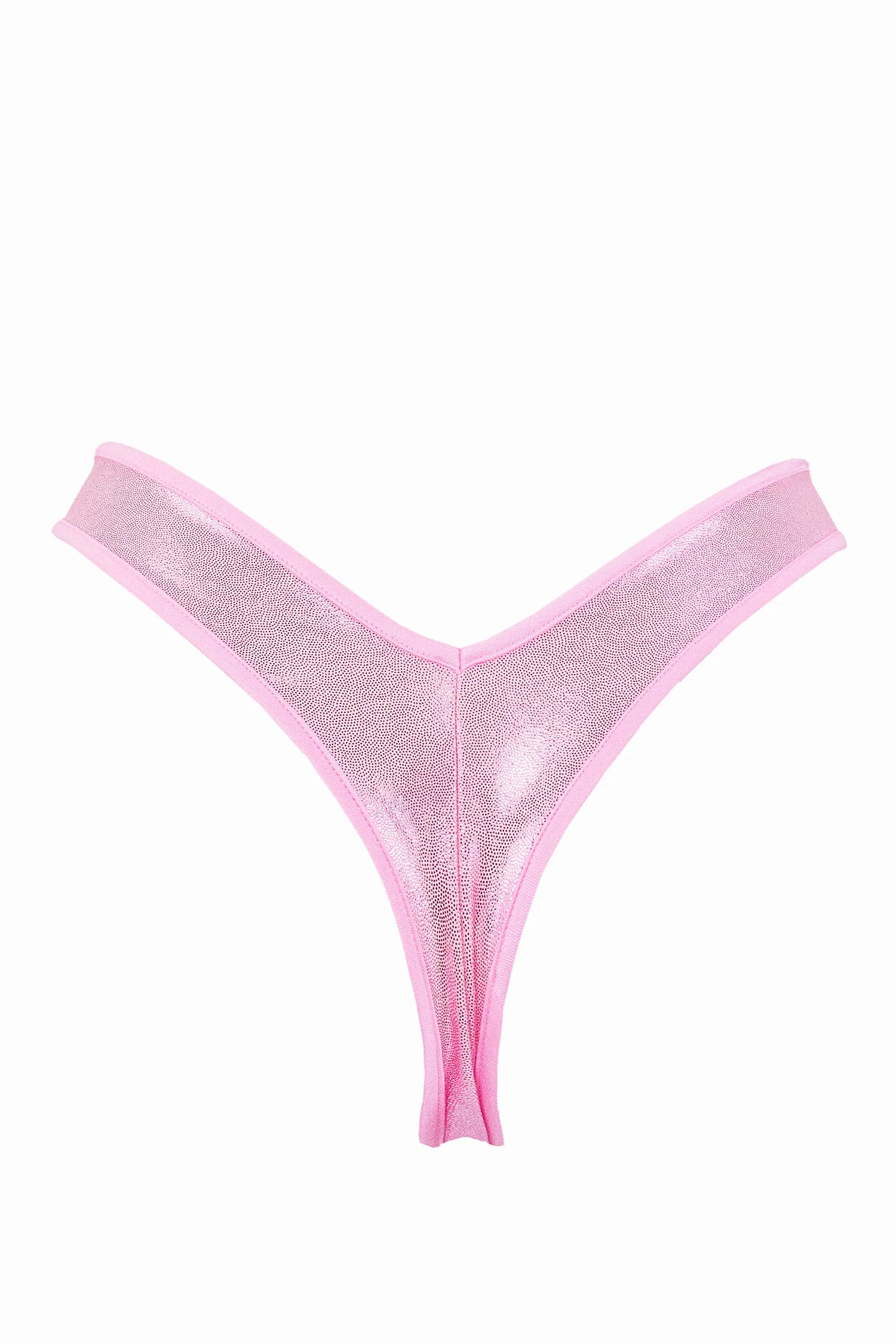 High-Cut Rave Holographic Bottom / LULY Holo BABY PINK