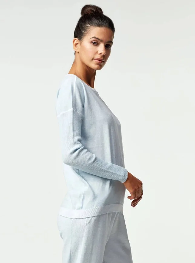 Huntress Boyfriend Sweater BALLAD BLUE