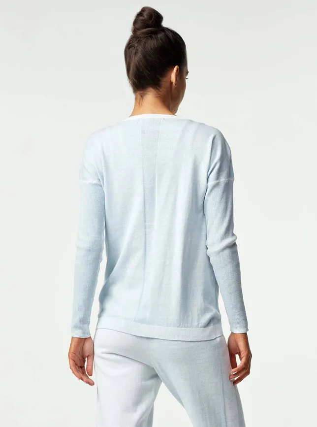 Huntress Boyfriend Sweater BALLAD BLUE