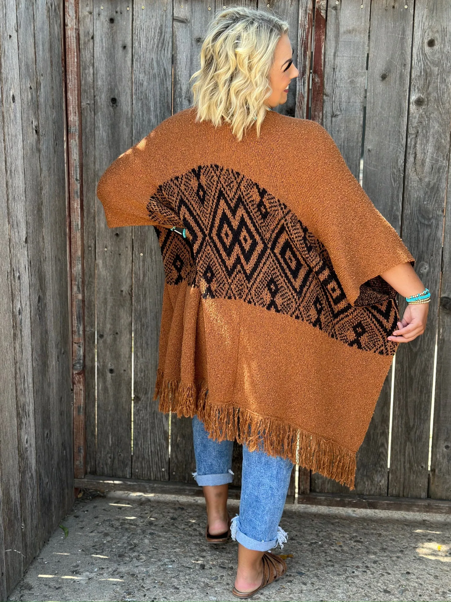 Jill Rust Aztec Kimono