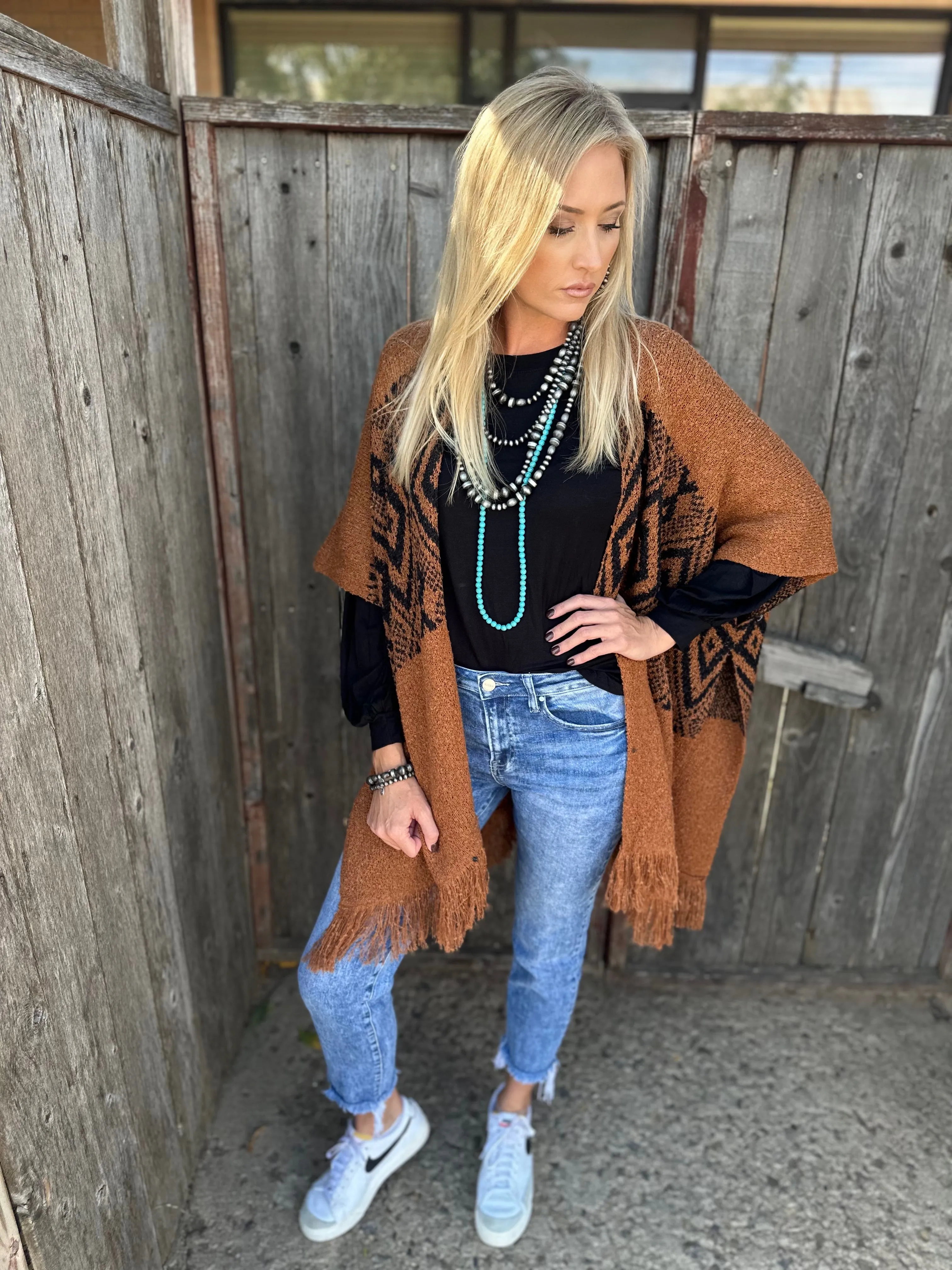 Jill Rust Aztec Kimono
