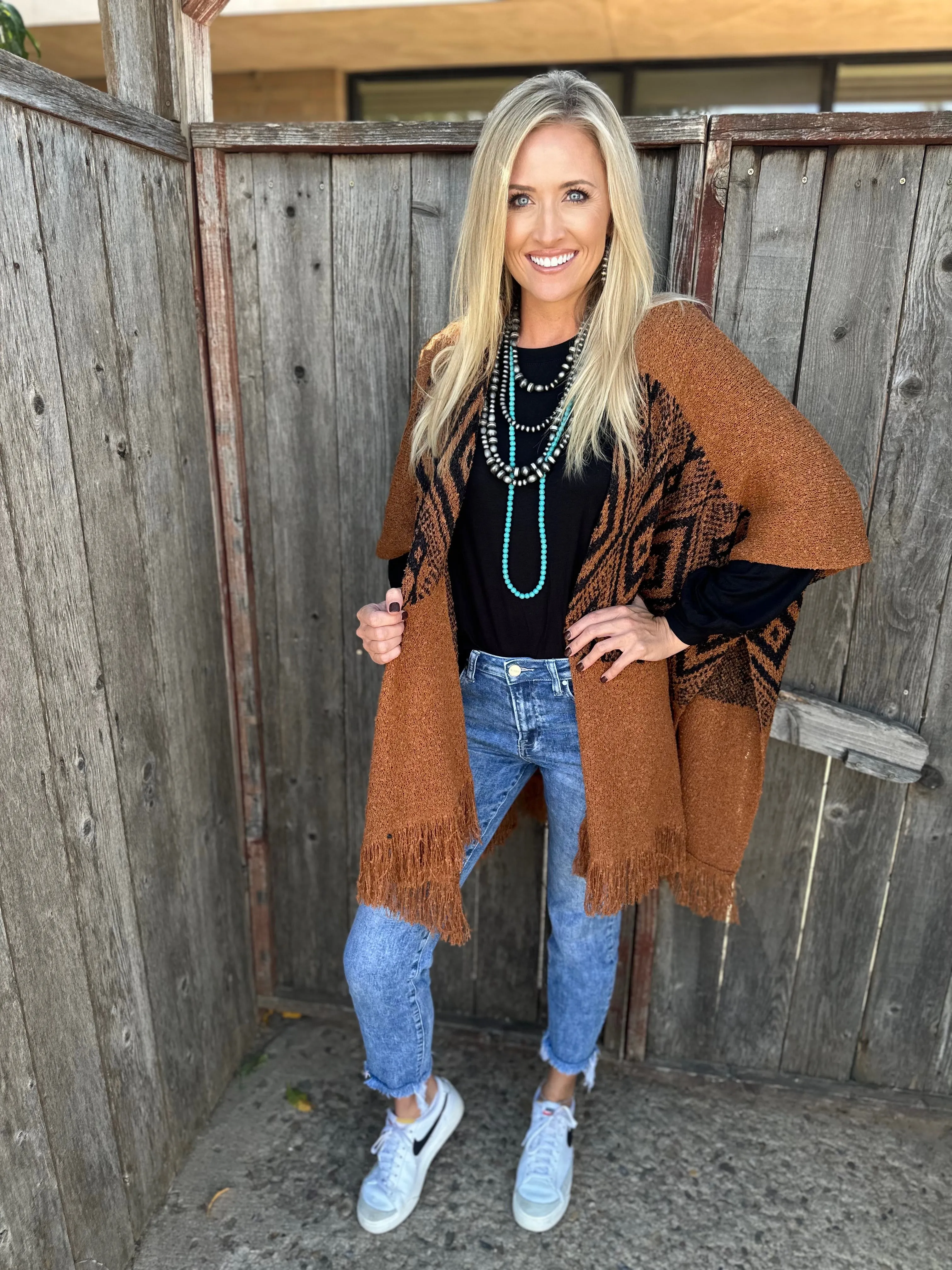 Jill Rust Aztec Kimono